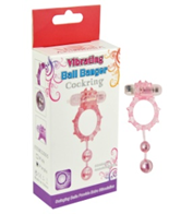 Эрекционное кольцо с вибрацией Ball Banger Cockring 32005