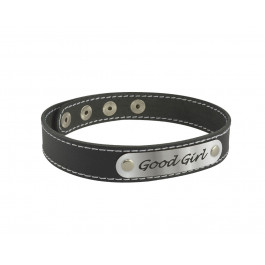 3353 GG - Чокер с белой строчкой Good Girl