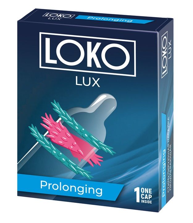 НАСАДКА СТИМУЛИРУЮЩАЯ PROLONGING LOKO LUX