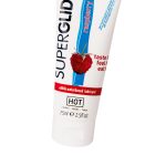 Съедобная смазка на водной основе Superglide для орального секса со вкусом малины 75 мл. 44118