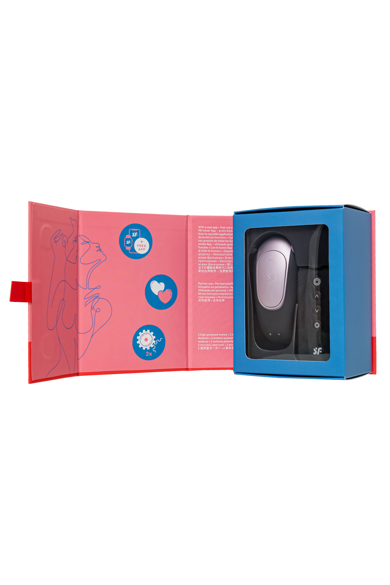 Стимулятор для пар Satisfyer Double Fun черный, J2008-15-1