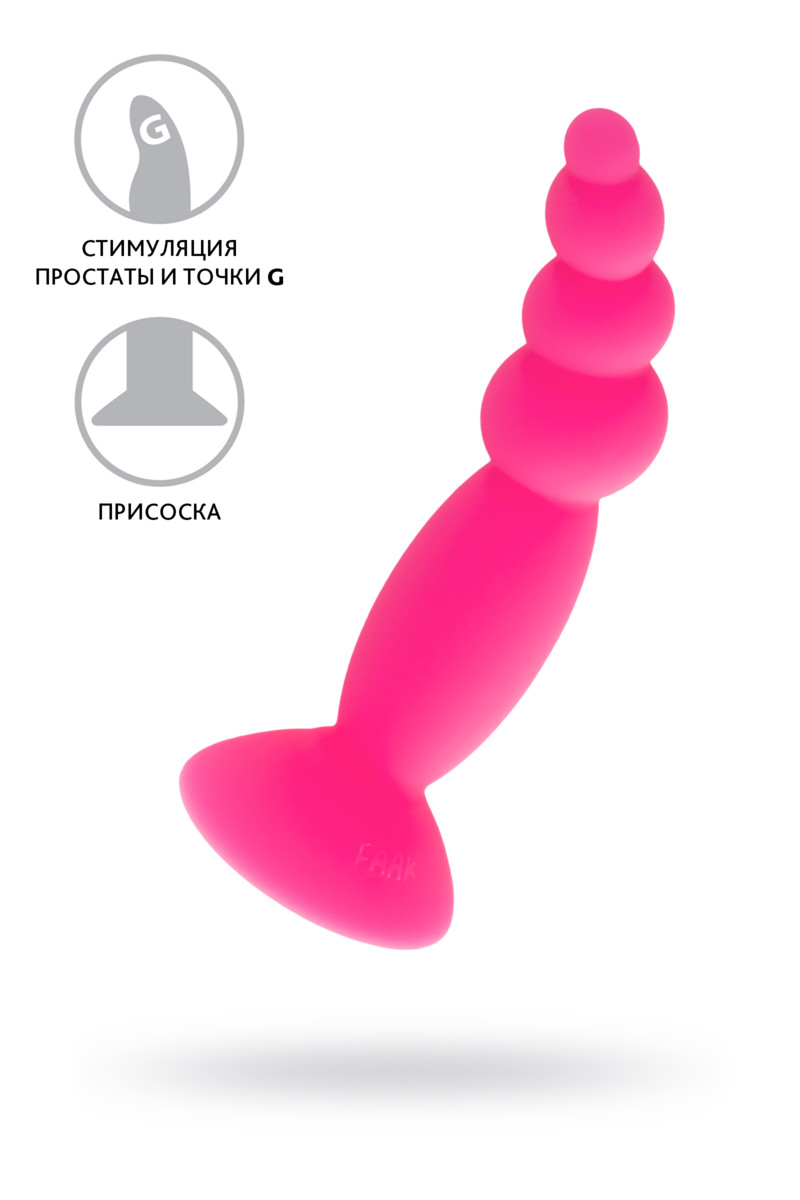 АНАЛЬНАЯ ВТУЛКА A-TOYS BY TOYFA HILD, СИЛИКОН, РОЗОВЫЙ, 11 СМ 761324