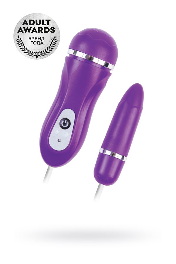 Виброяйцо TOYFA A-Toys Pelly , пластик, фиолетовый, 6,6см761009