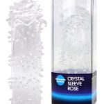 Насадка закрытая CRYSTAL SLEEVE ROSE в форме розы арт. EE-10105