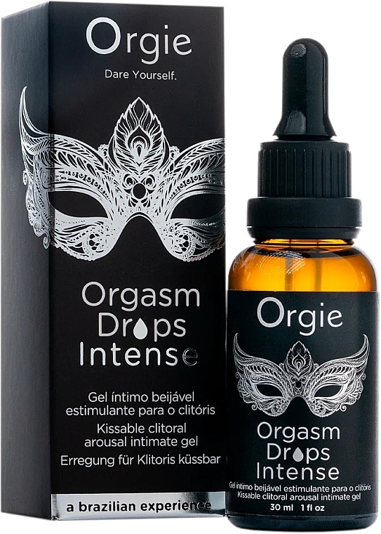 Интимный гель для клитора ORGIE Orgasm Drops Intense согревающий, 30 мл