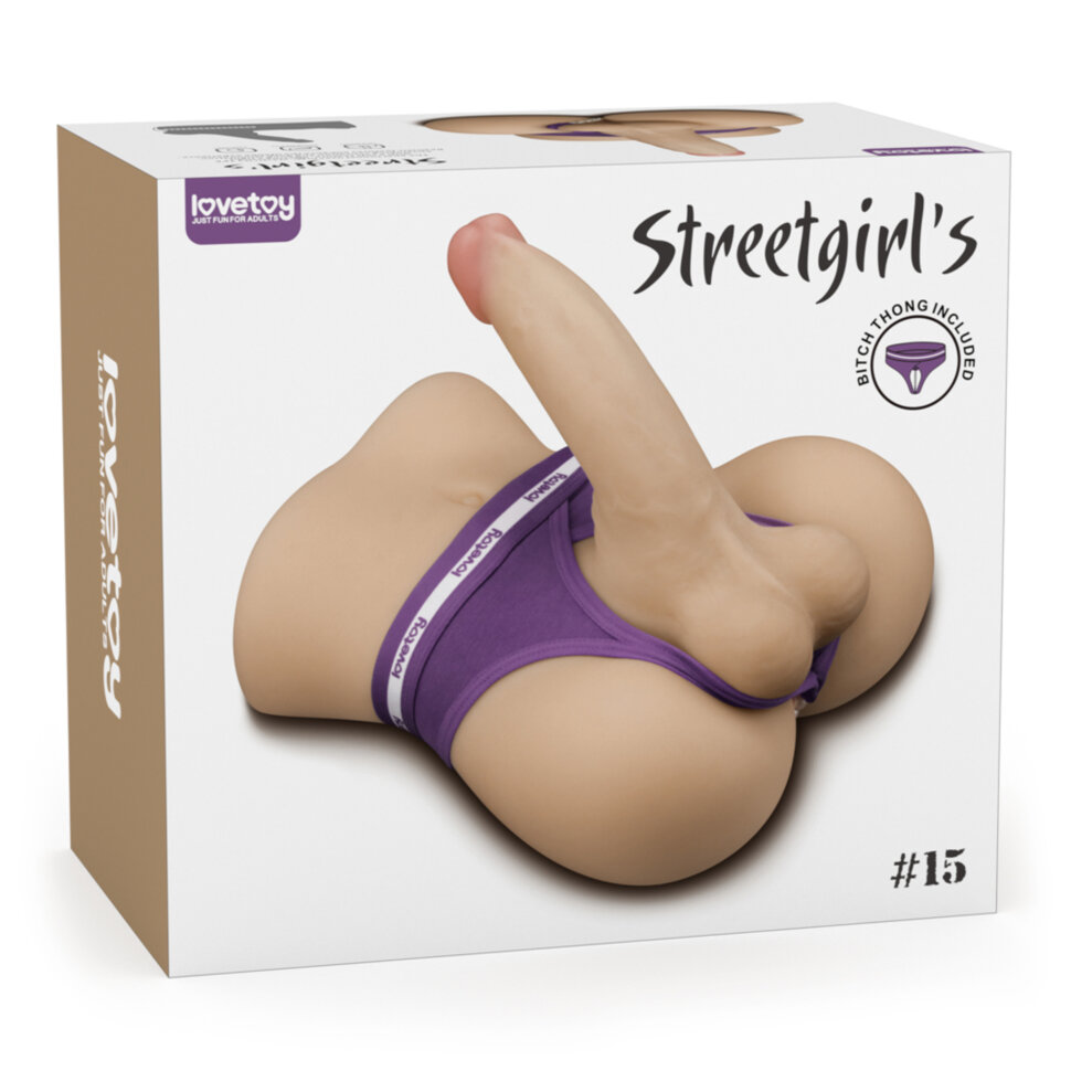 Мастурбатор с фаллоимитатором Streetgirl's #15 LV352072