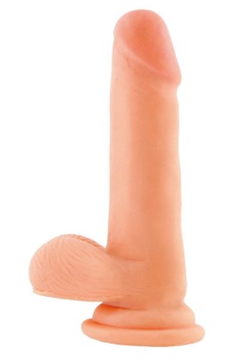 Фаллоимитатор на присоске RealStick Elite Zack, TPR, телесный, 18 см-982022-1