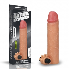 Насадка удлиняющая и утолщающая с вибрацией Natural Extender LV414101