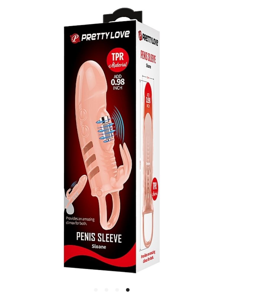 Насадка с вибрацией Baile Pretty Love BI-026243