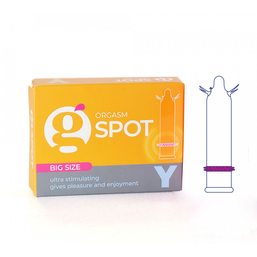 Насадка стимулирующая G-Spot Y BIG SIZE,190+/-5,56+/-2 арт.1460