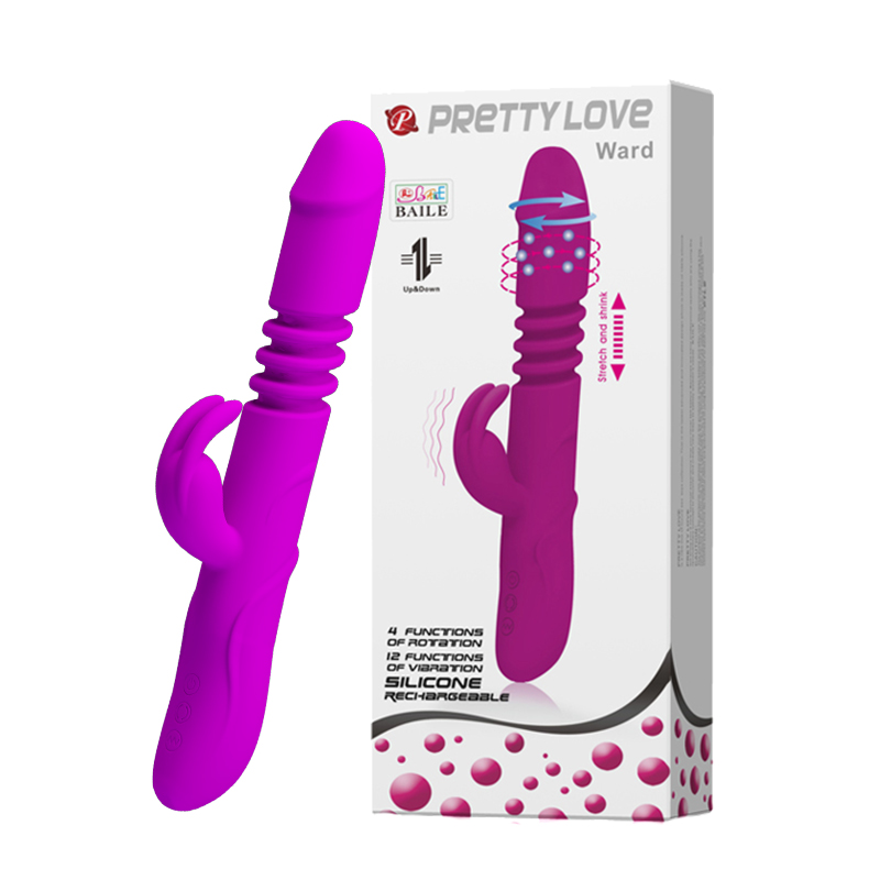 Вибратор Pretty Love Ward с ротацией BI-014399
