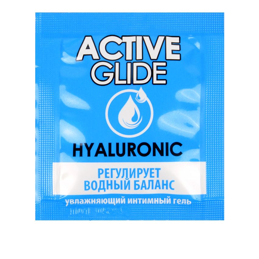 Увлажняющий интимный гель ACTIVE GLIDE HYALURONIC, 3 г арт. LB-29005