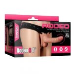 Фаллопротез с открытой мошонкой Rodeo G 8'' LV415001