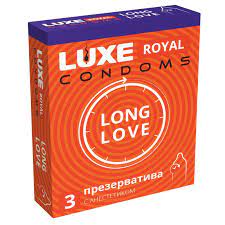 Презервативы Luxe Royal №3 Long love , цена за упак  08835