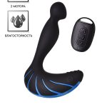Стимулятор простаты Erotist Third, силикон, черный, 15,7 см 541303