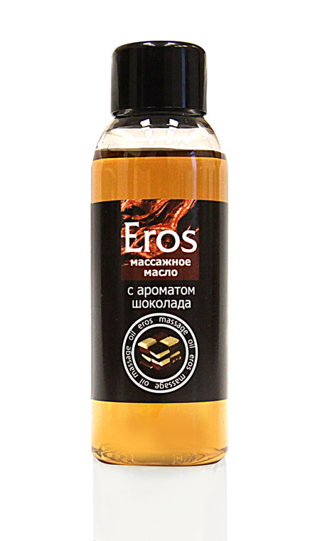 МАСЛО МАССАЖНОЕ "EROS TASTY" (с ароматом шоколада) флакон 50 мл . LB-13007