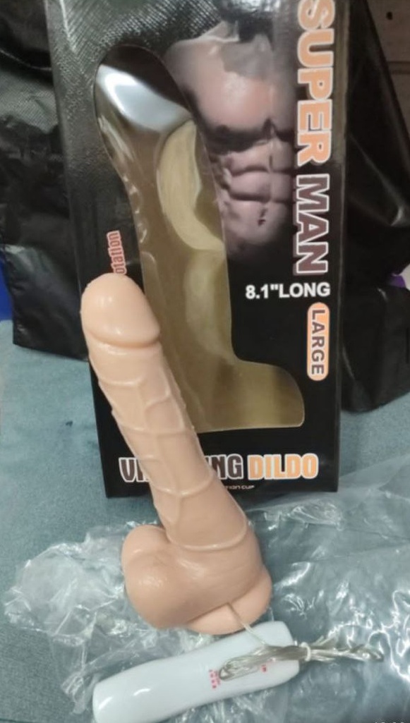 -Вибратор Super Man 8.1" Long