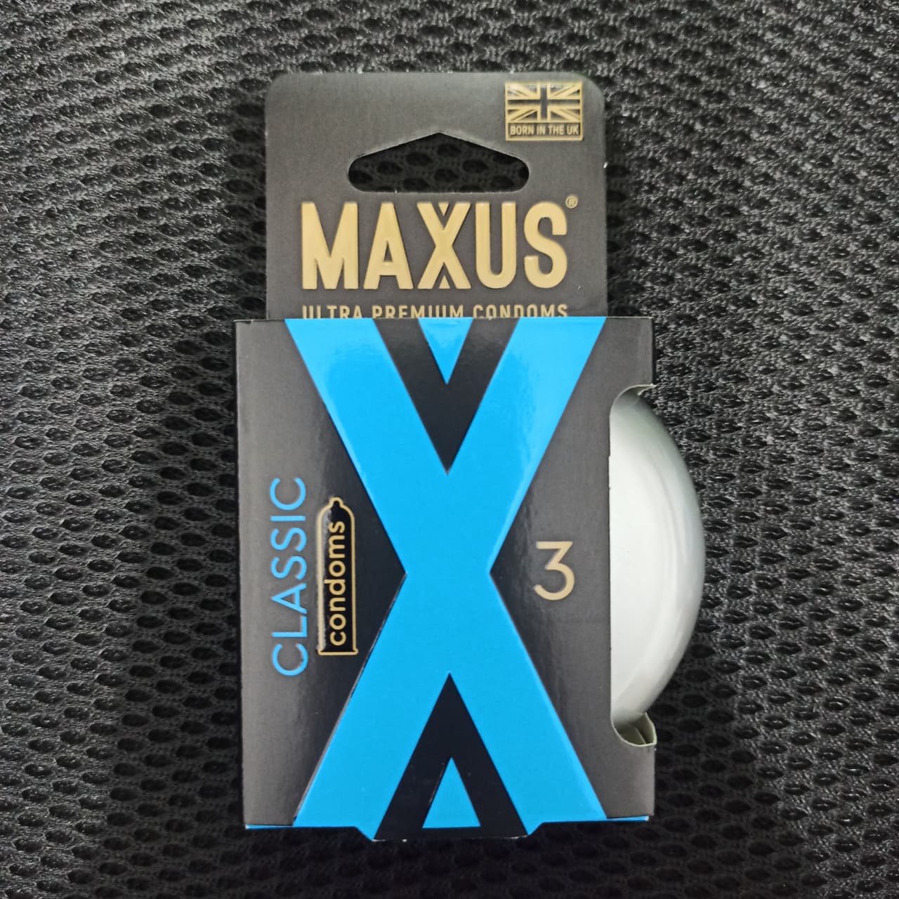 Презервативы Maxus Classic классические, железный кейс, 3шт, цена за упак