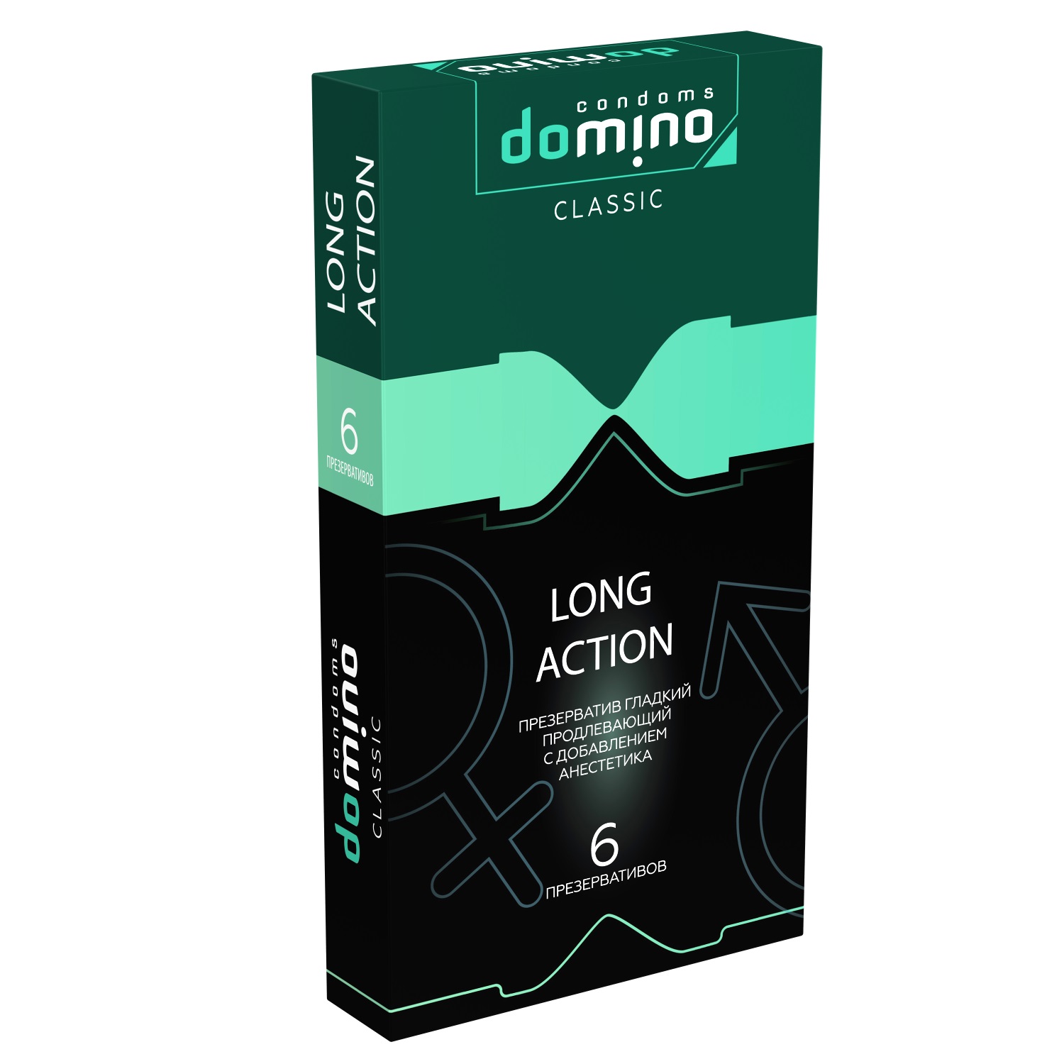 Презервативы Domino Classic Long Action 6 шт, цена за упак 08688