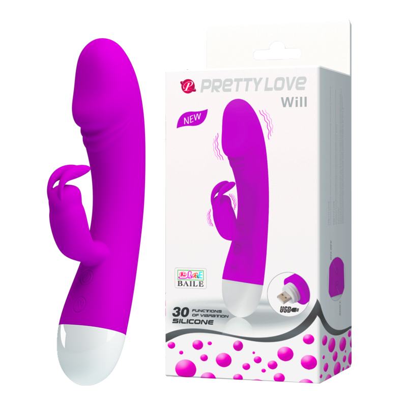 Вибромассажер G-spot с клиторальной стимуляцией BW-241028