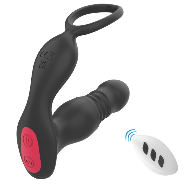 Анальный вибратор для пар А0187 USB-магнитная зарядка, 7 режимы вибрации