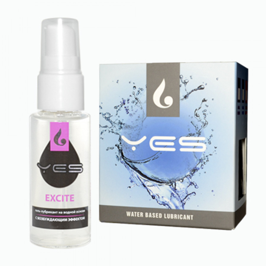 Интимный гель-лубрикант Yes Excite, 30 мл 4718
