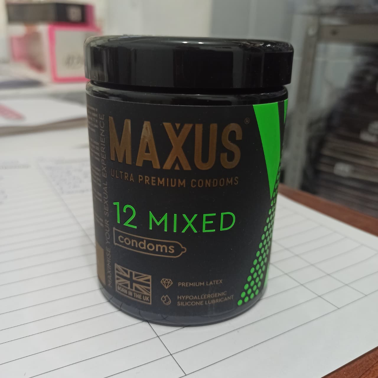 Презервативы Maxus Mixed набор 12шт, цена за 1 шт