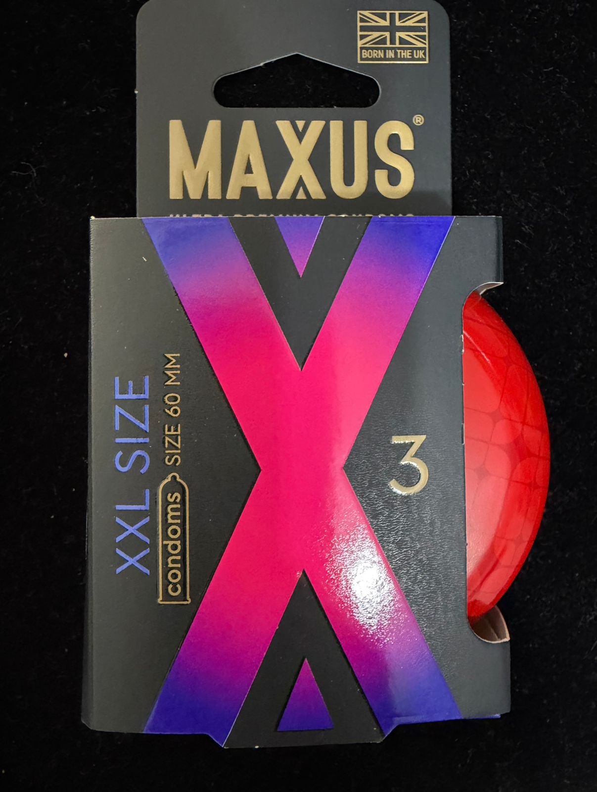 ПРЕЗЕРВАТИВЫ MAXUS XXL № 3 X-EDITION 0901-069 (гладкие, увелич.)цена за кейс