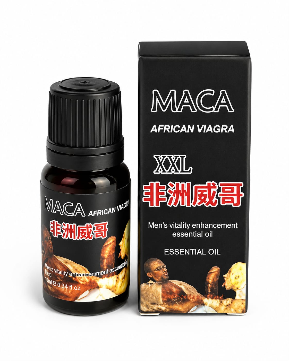 Масло пролонгатор Maca african viagra 10 ml