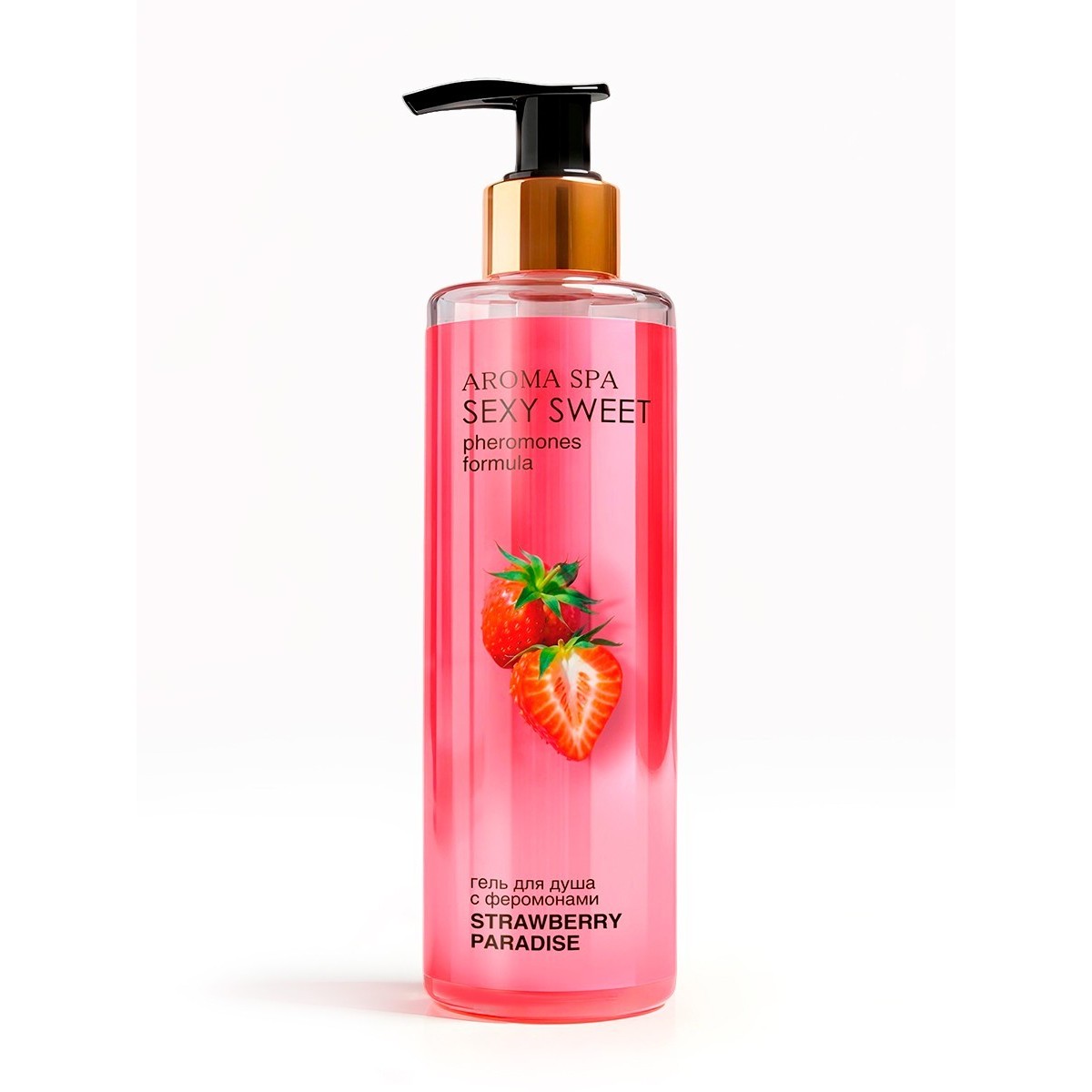 Гель для душа с феромонами Strawberry Paradise 200 мл LB-16142