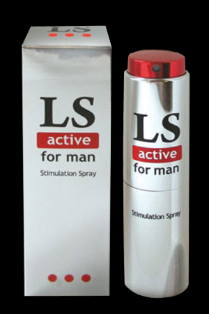 -"LOVESPRAY ACTIVE"спрей для муж(возбуждающий)18мл, 18002