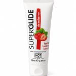 Съедобная смазка на водной основе Superglide для орального секса со вкусом клубники 75 мл. 44119