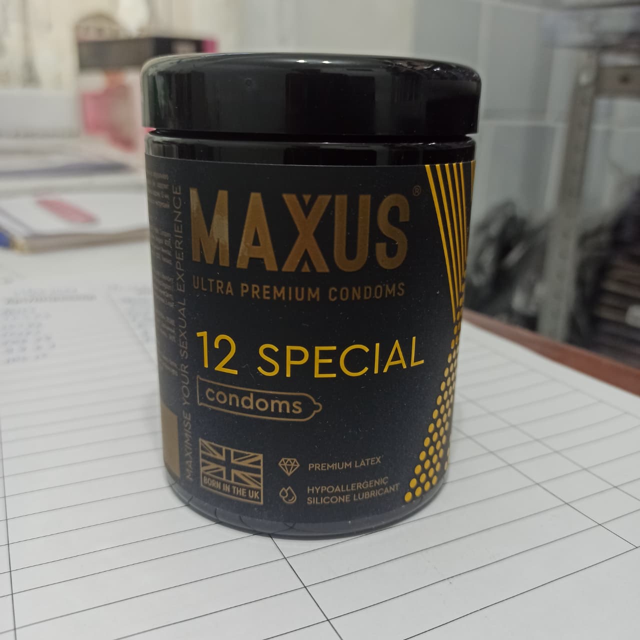 Презервативы Maxus Special точечно-ребристые 12шт, цена за шт