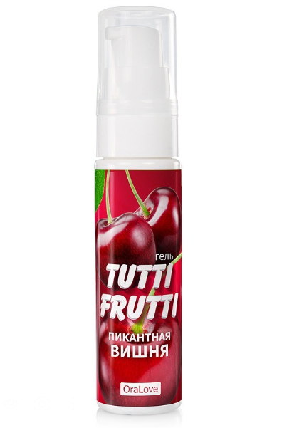Гель "TUTTI-FRUTTI" Вишня 30 г.  LB-30001