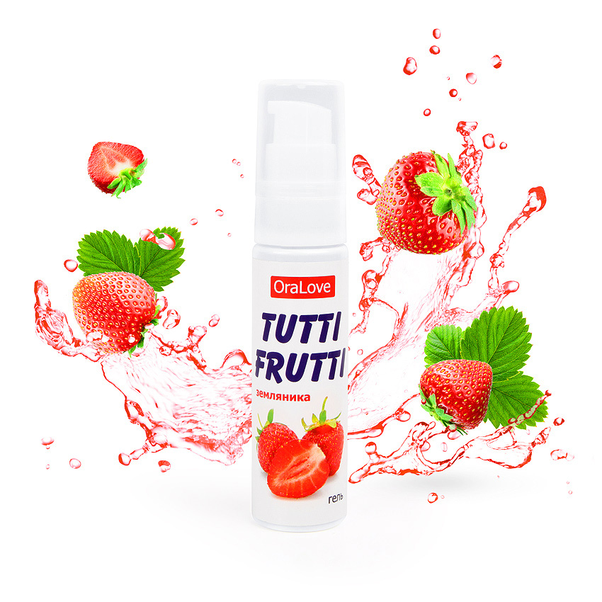 Гель "TUTTI-FRUTTI" Земляника 30 г./ 30002