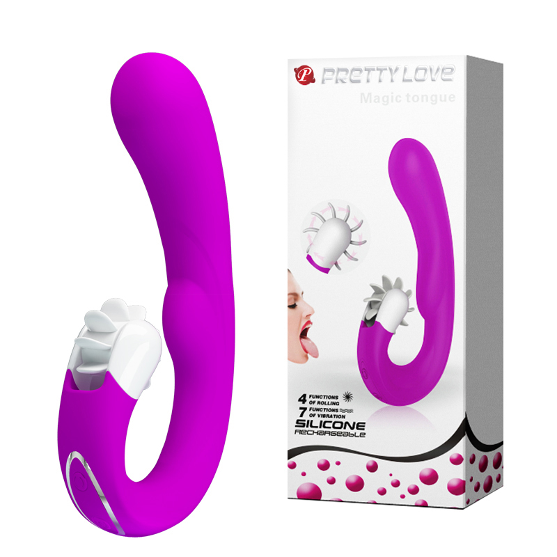 -Вибратор с имитацией орального секса Pretty Love BI-040059