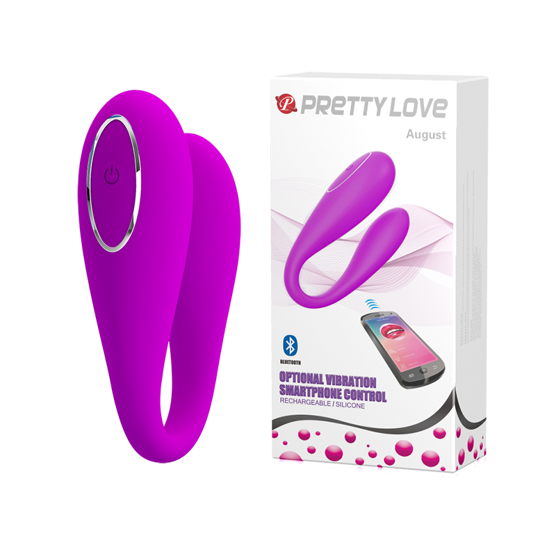 Вибратор Pretty Love AUGUSTE с управлением от телефона BI-014582НР