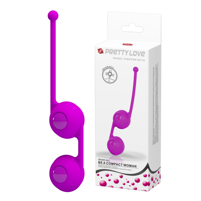 Вагинальные шарики силикон Pretty Love BI-014493-2