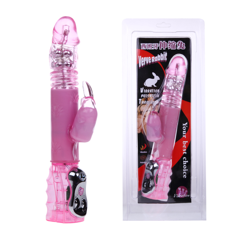 -Вибратор Verve rabbit с клиторальной стимуляцией и ротацией BW-020535R