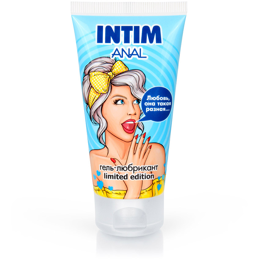 Гель-любрикант INTIM ANAL серии LIMITED EDITION туб пластиковый 50 г арт. LB-60001-1