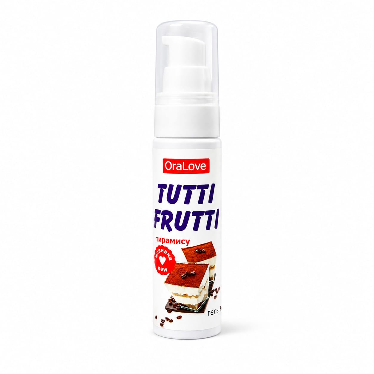 ГЕЛЬ "TUTTI-FRUTTI ТИРАМИСУ" серии "OraLove" 30г арт. LB-30015