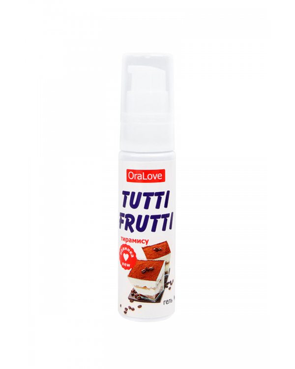 ГЕЛЬ "TUTTI-FRUTTI ТИРАМИСУ" серии "OraLove" 30г арт. LB-30015