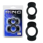 Набор эрекционных колец c шипами 2 шт RING BI-210171