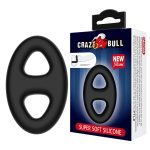 Силиконовое эрекционное кольцо Crazy Ball BI-210184