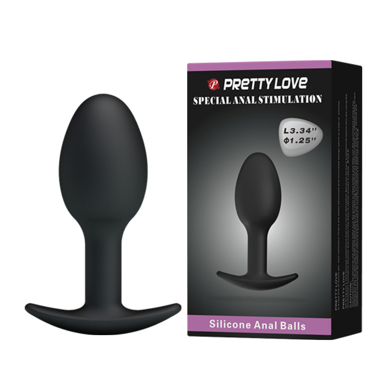 Анальная втулка с шариком Pretty Love BI-040033