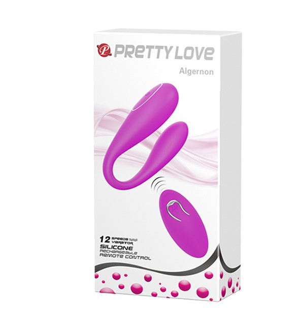 Вибратор для пары с пультом д/у Pretty Love Algernon BI-014582W