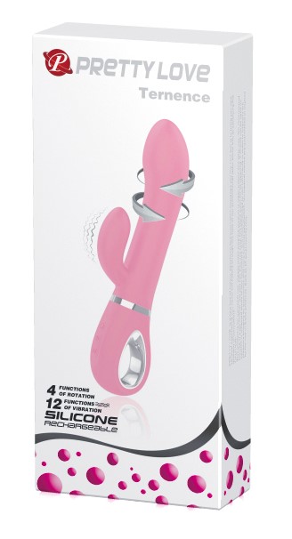 Вибратор с ротацией Pretty Love Ternence BI-014620-1
