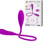 Вибратор Snaky Vibe c подвижным шариком BI-014327-3