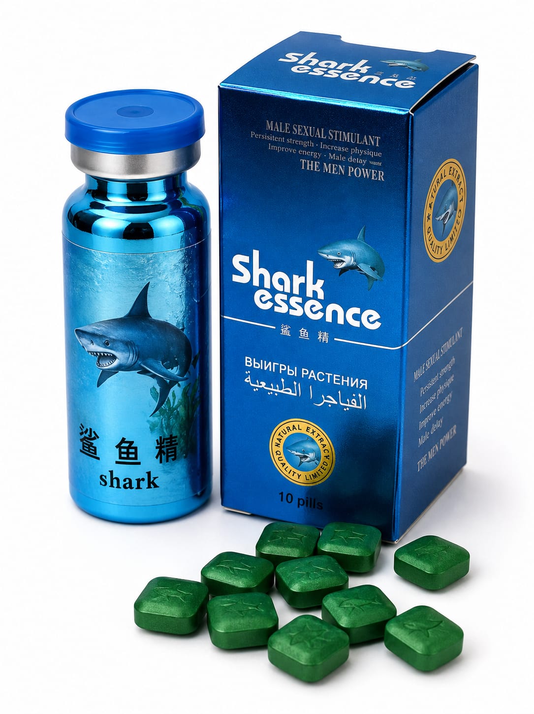 Таблетки Shark Essence 10 шт/уп, цена за 1 таб.